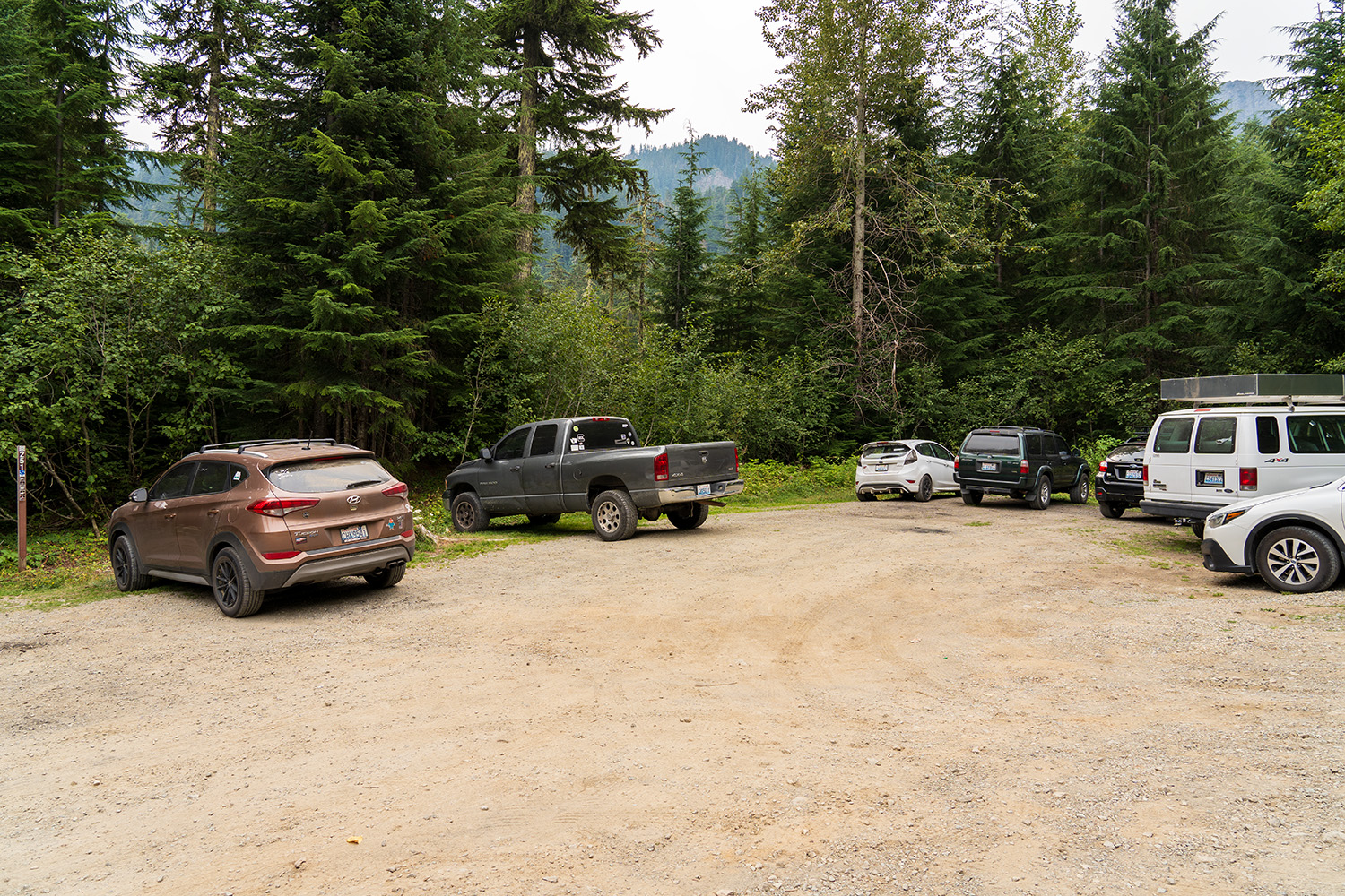 Teeley Creek Trailhead Berth May and Granite Lakes