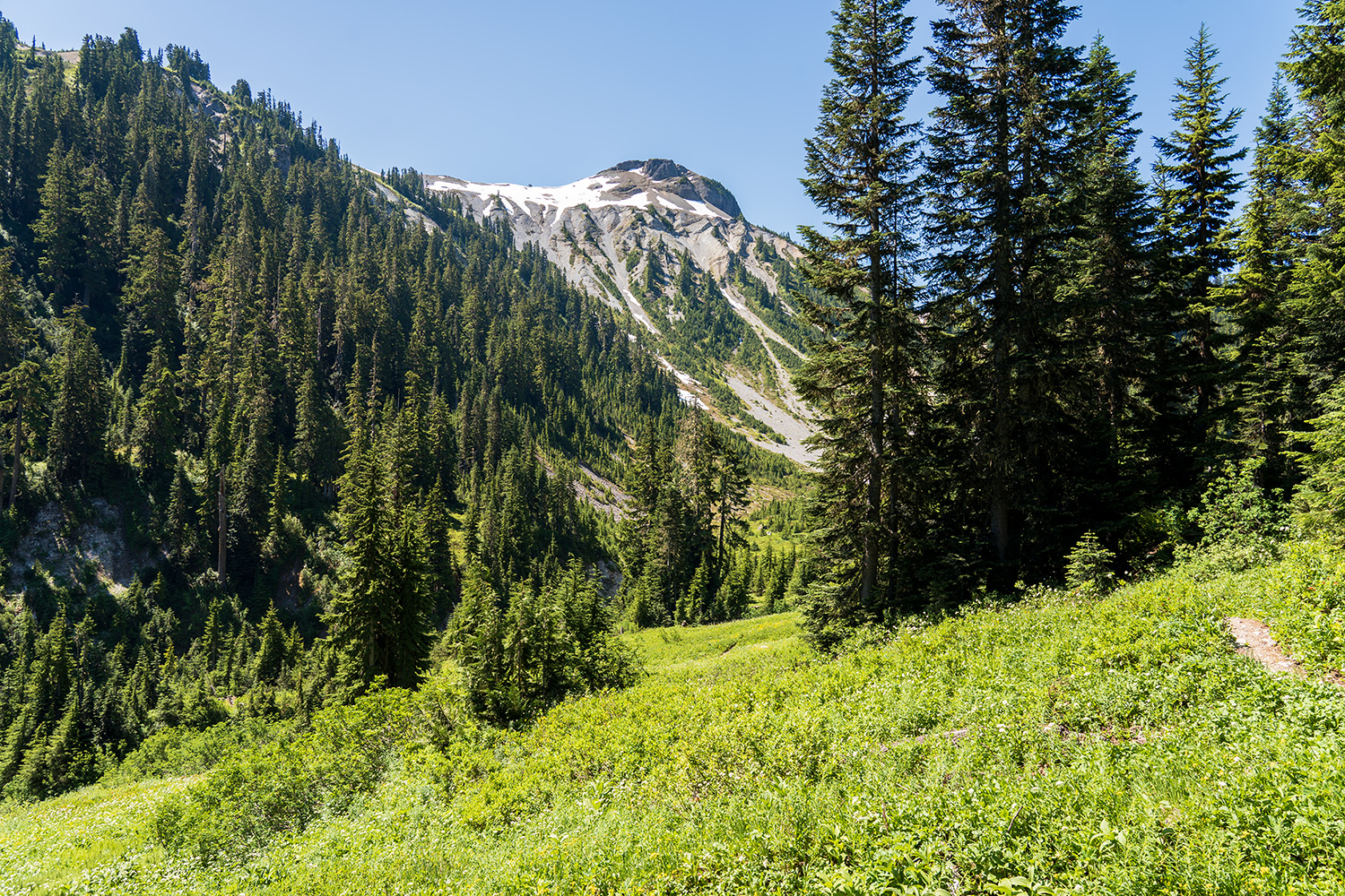 copper ridge hike backpacking north cascades