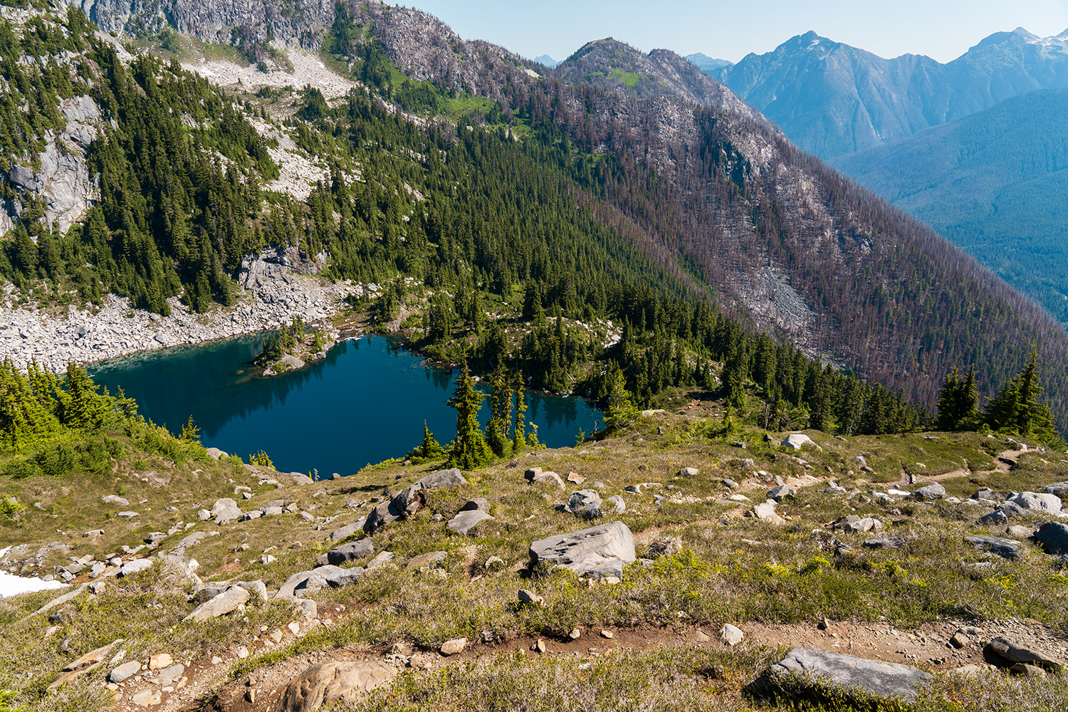 copper ridge hike backpacking north cascades