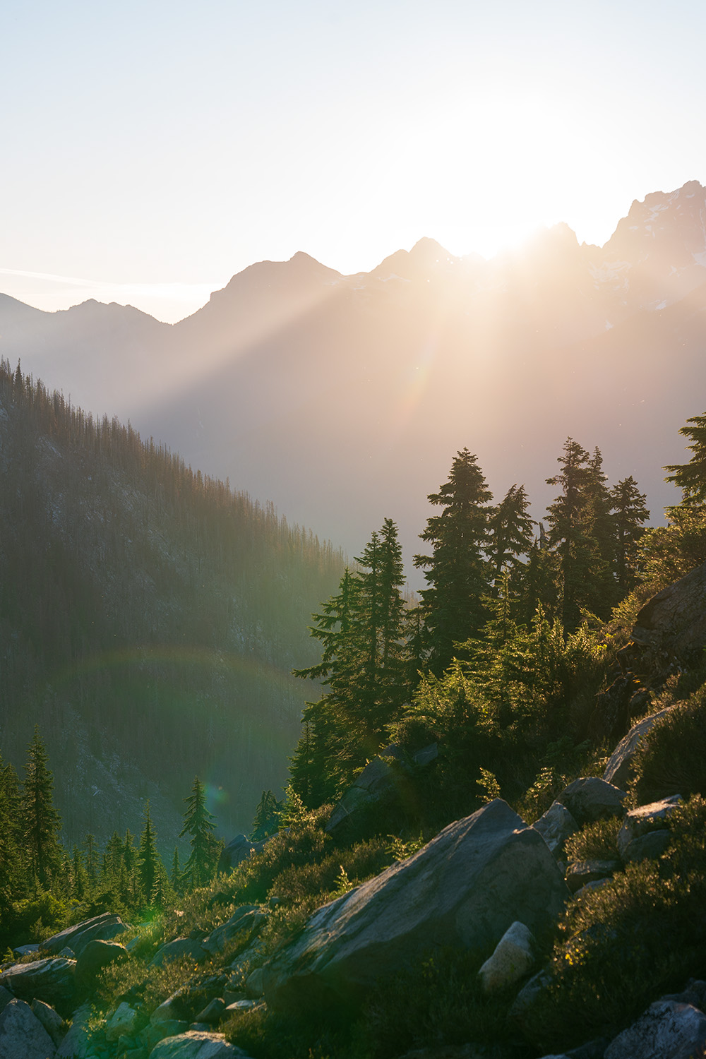 copper ridge hike backpacking north cascades