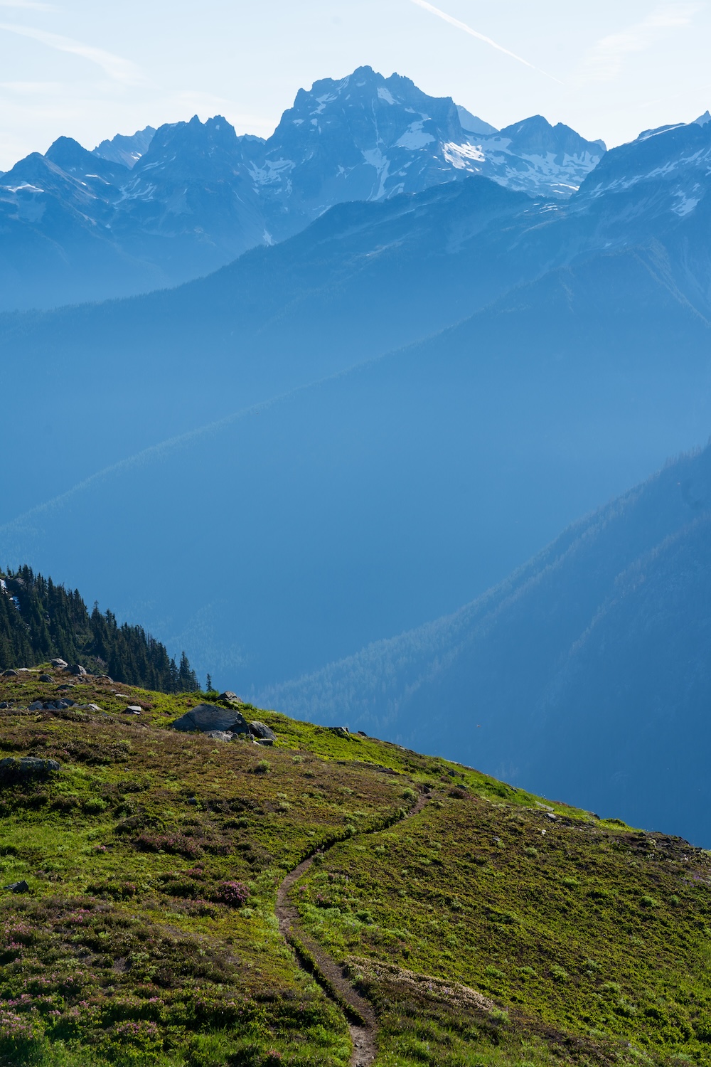 copper ridge hike backpacking north cascades