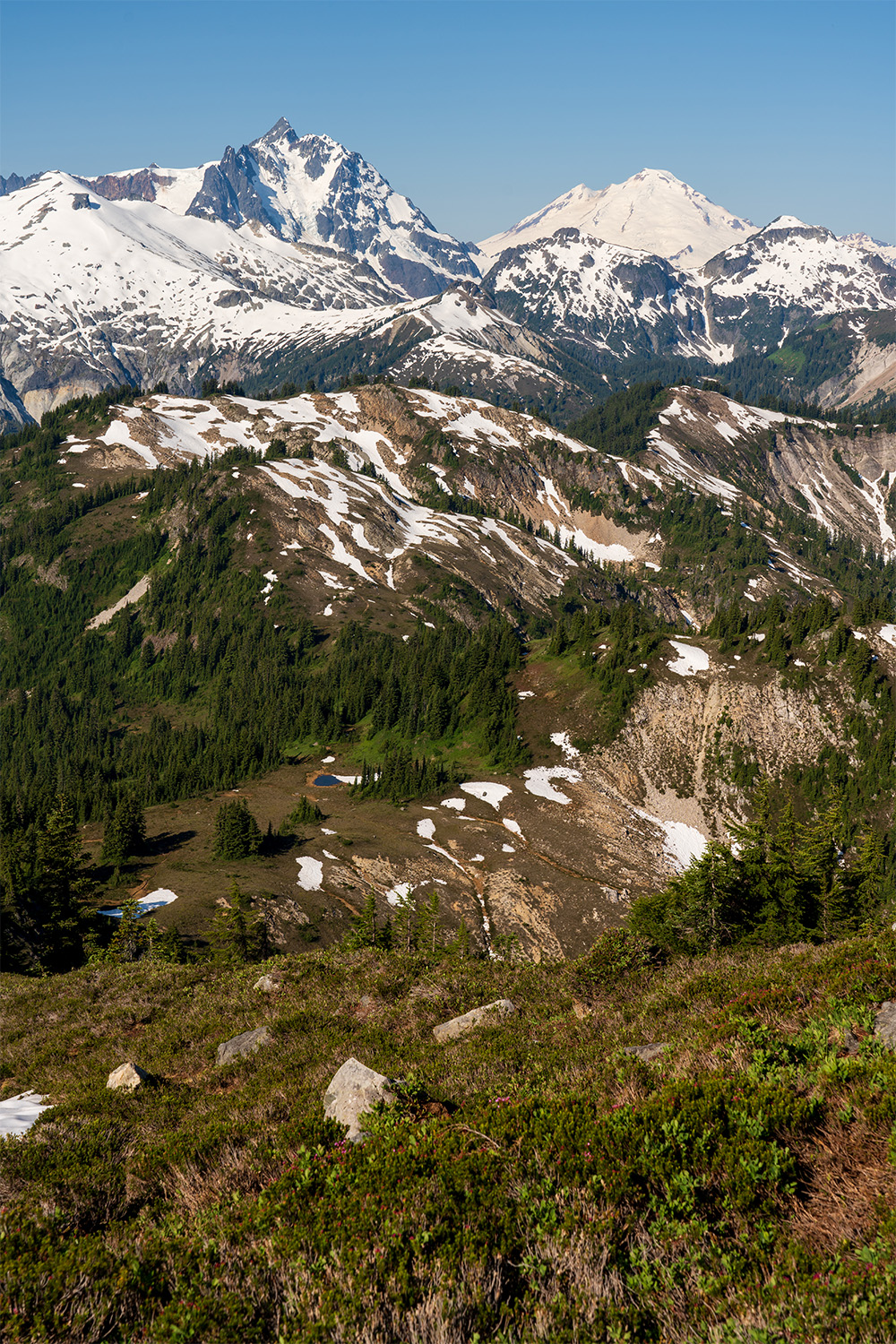 copper ridge hike backpacking north cascades