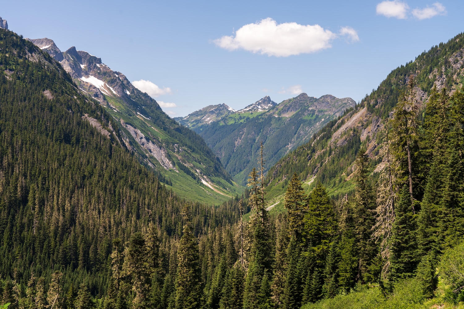 copper ridge hike backpacking north cascades