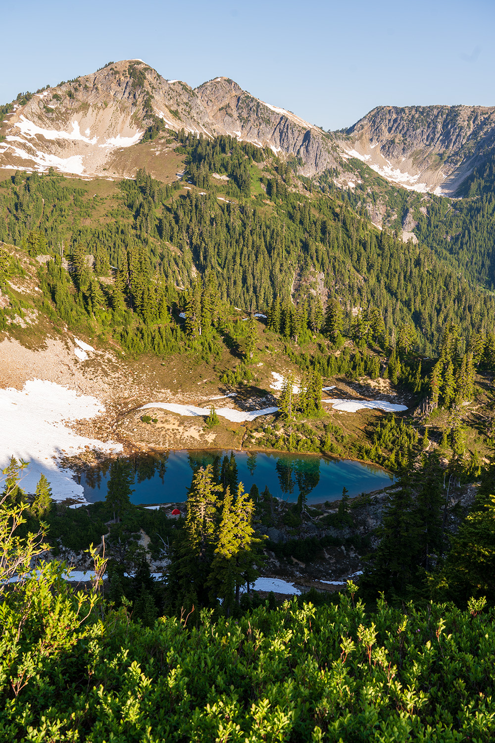 copper ridge hike backpacking north cascades