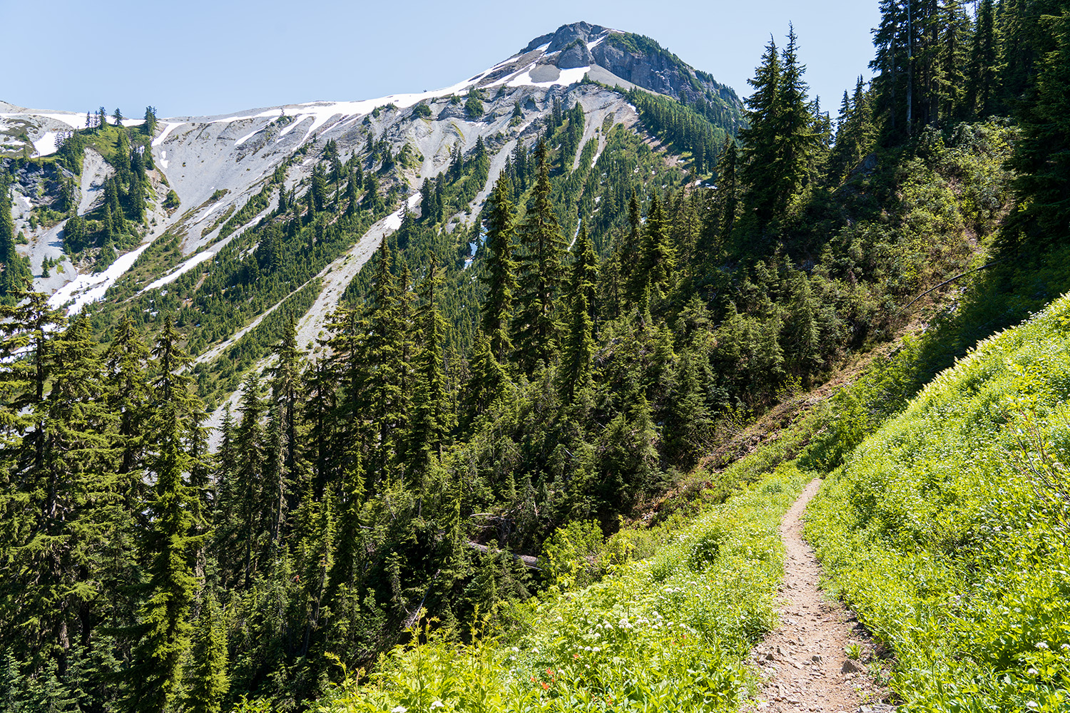 copper ridge hike backpacking north cascades