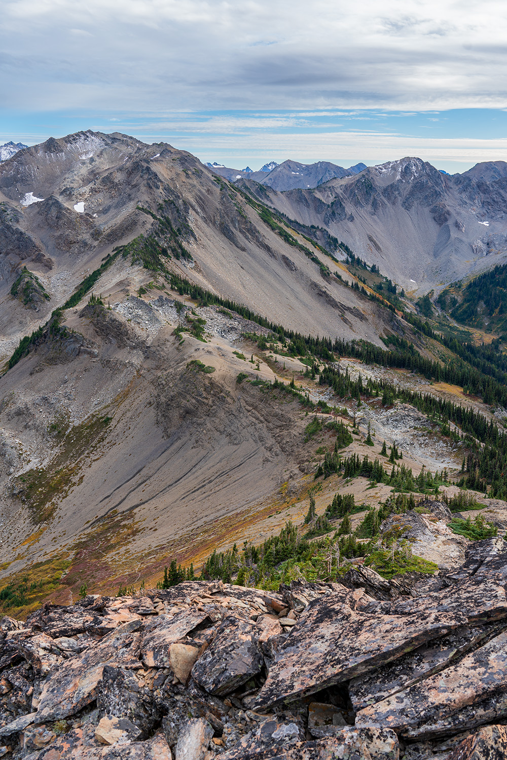 obstruction point badger valley grand pass trail lillian ridge hike backpacking olympic national park