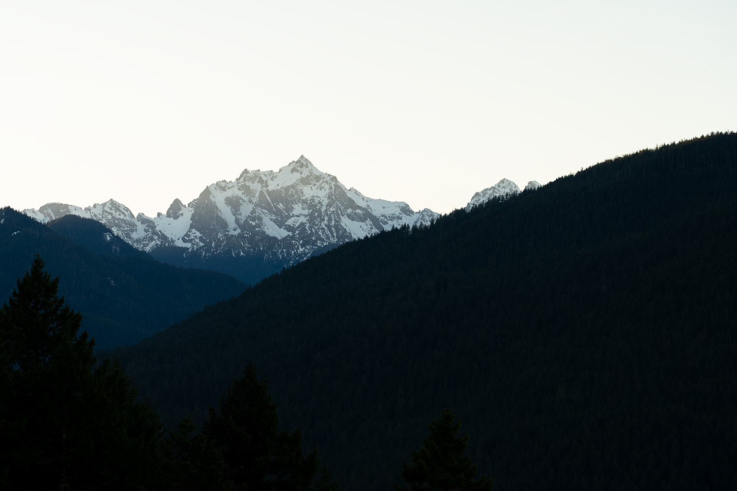 mount walker olympic national forest mount constance view